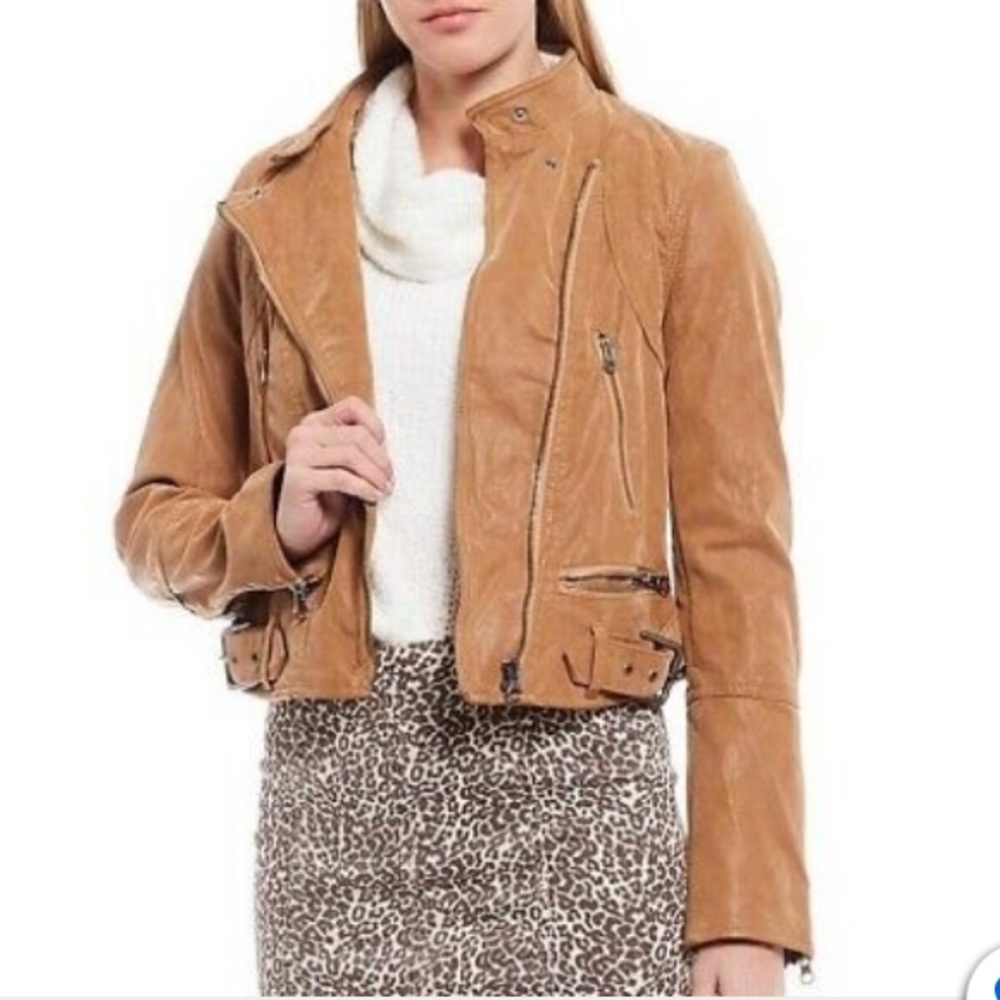 FREE PEOPLE Fenix Faux Leather Jacket